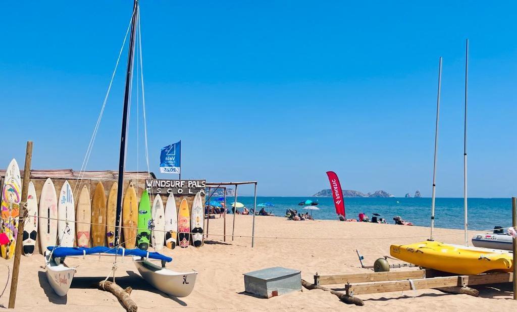 Precioso Apartamento En La Playa De Pals Con Piscina - Recinto Puig Sa Guilla ภายนอก รูปภาพ